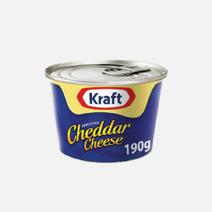 Kraft Cheddar Cheese Cans