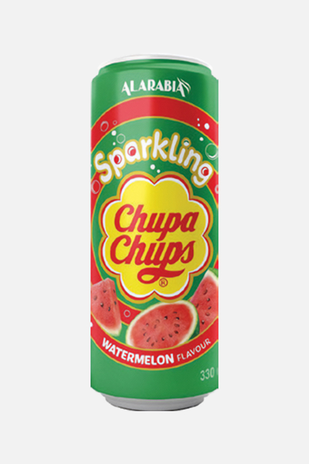Chupa Chups Sparkling Watermelon Flavoured Carbonated Drink