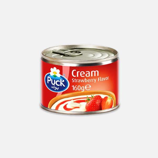 Puck Cream Strawberry Flavour (qishta)