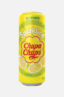 Chupa Chups Sparkling Lemon Flavoured Carbonated Drink